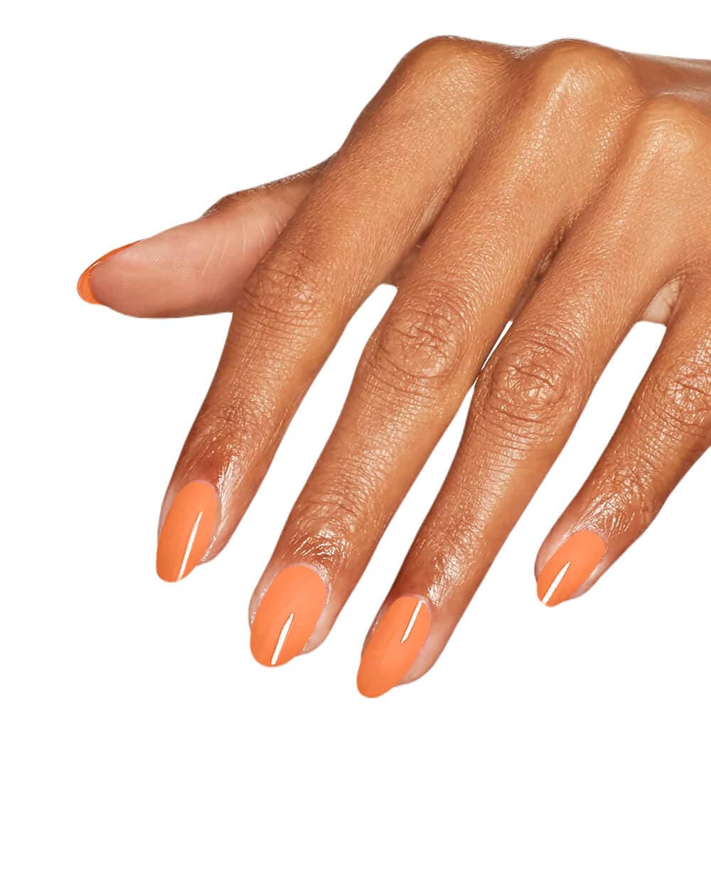 OPI Intelli-Gel | Trading Paint (GCT D54) | Finger Nails With Colour