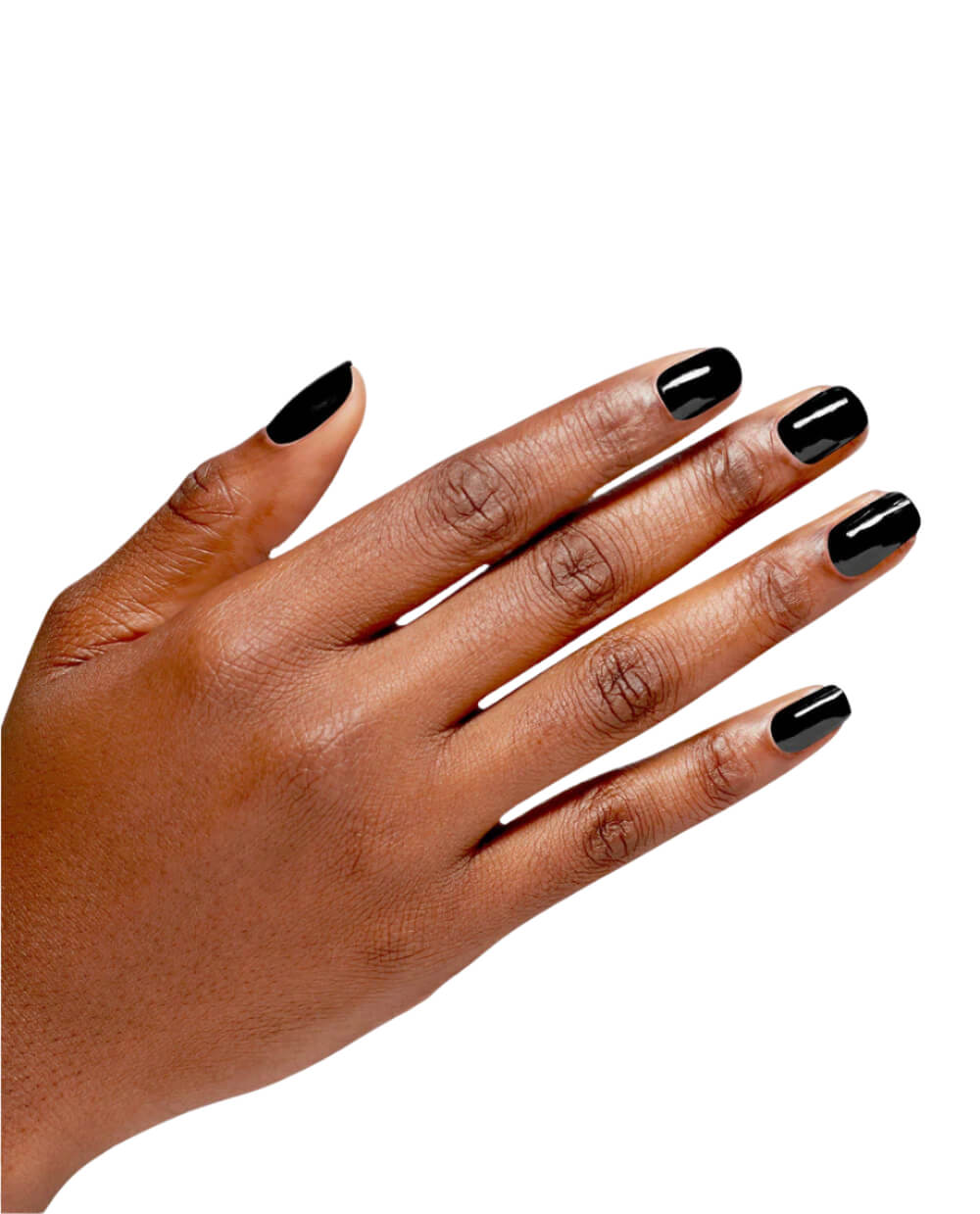 OPI | Lady In Black | Finger Nails with Colour