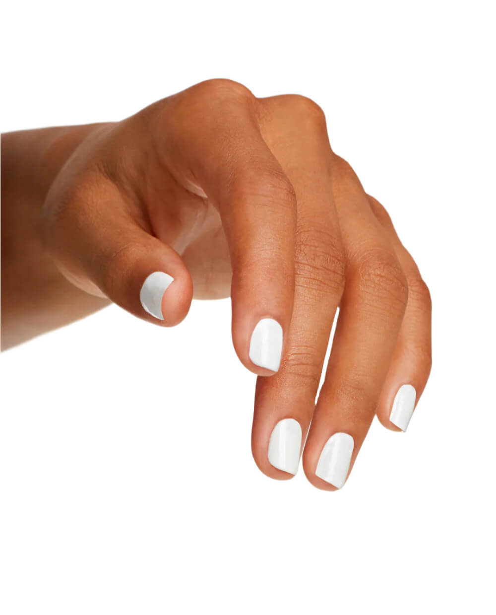 OPI Nail Polish | Alpine Snow | Finger Nails with Colour