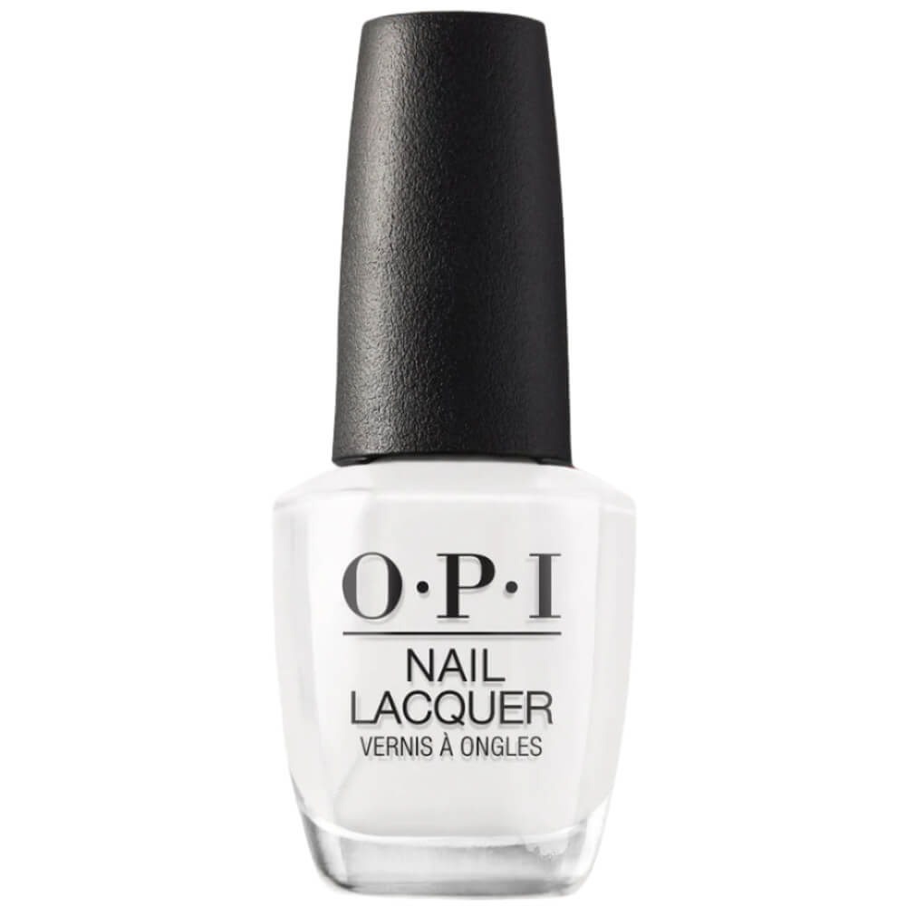 OPI Nail Polish Bottle | Alpine Snow (L00) | Frost White Creme
