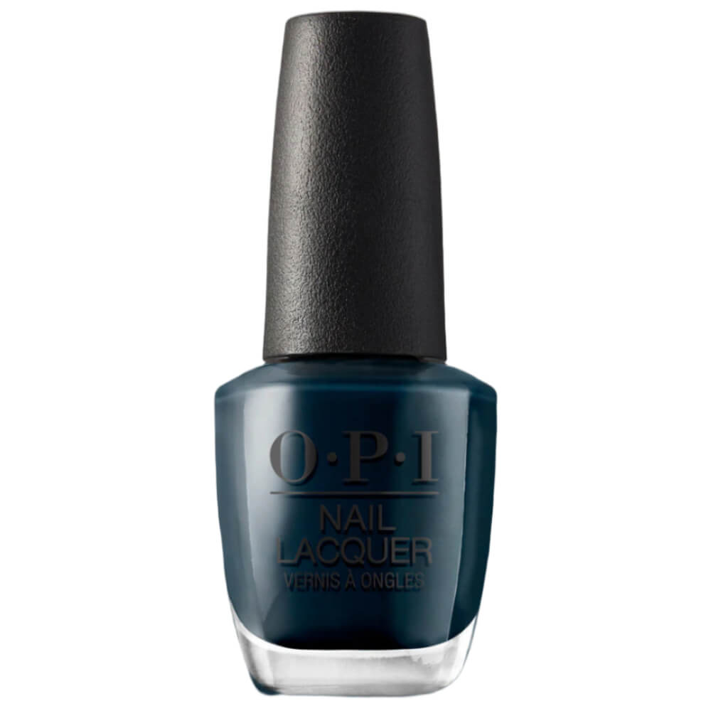 OPI Nail Polish Bottle | CIA= Color Is Awesome (W53) | Dusky Dark Blue