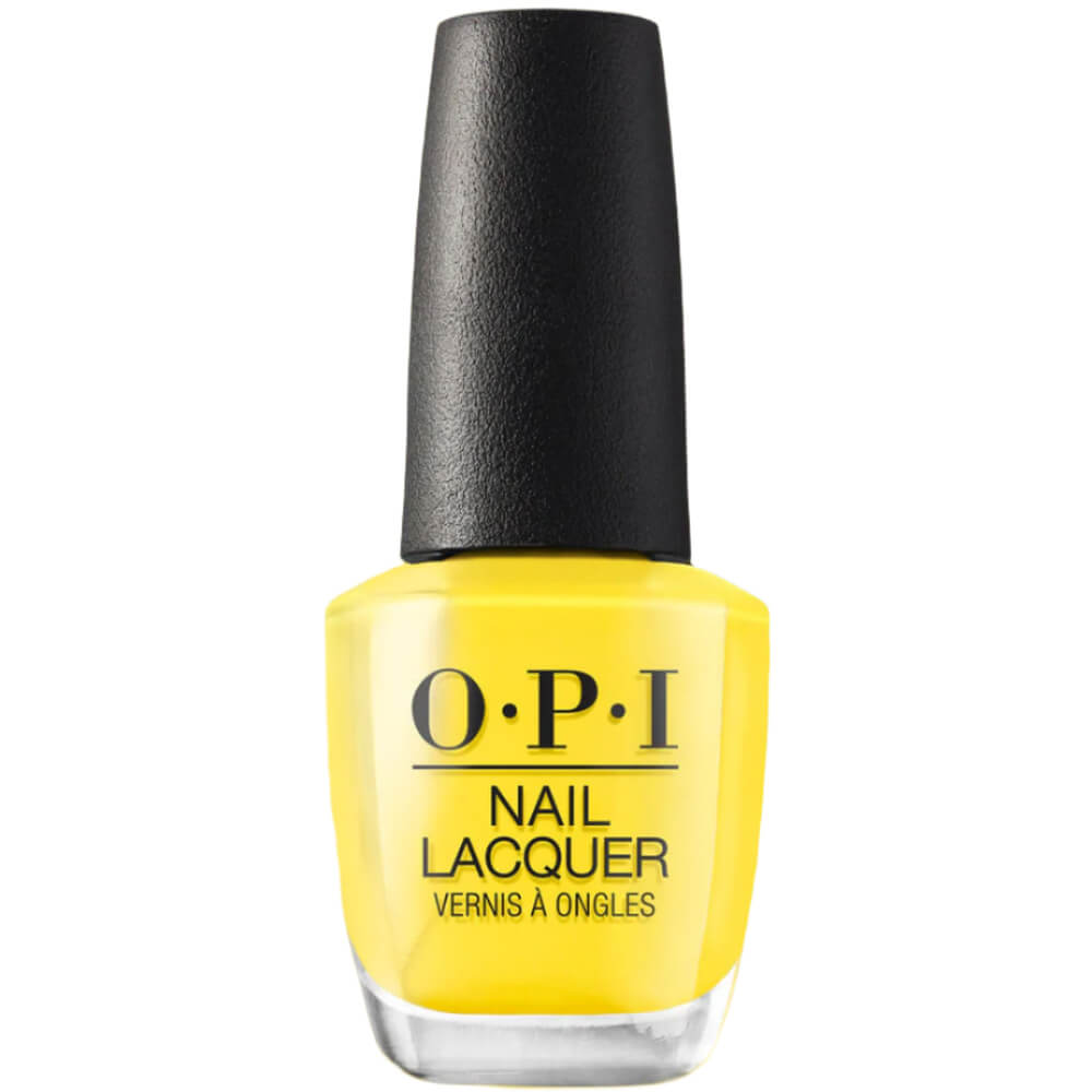 OPI Nail Polish Bottle | Exotic Birds Do Not Tweet (F91) | Radiant Yellow