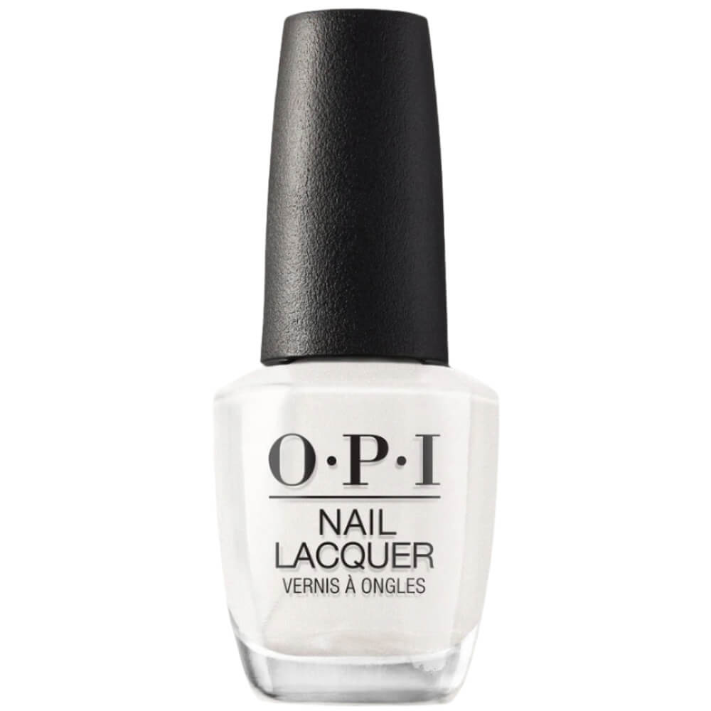 OPI Nail Polish Bottle | Kyoto Pearl (L03) | Shimmery White Satin