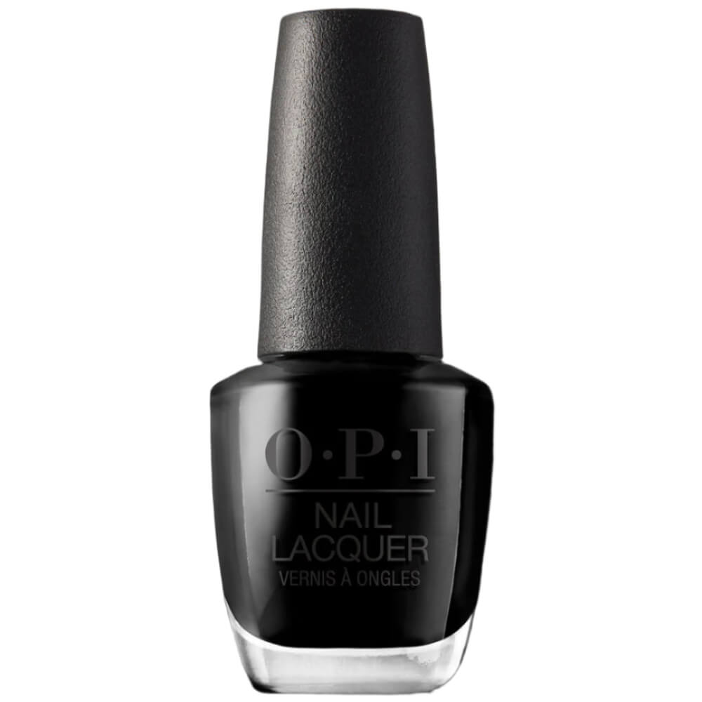 OPI Nail Polish Bottle | Lady in Black (T02-EU) | Pitch Black Creme