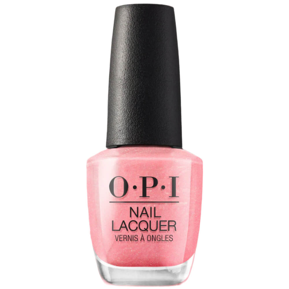 OPI Nail Polish Bottle | Princesses Rule (R44) | Sparkly Shimmery Pink