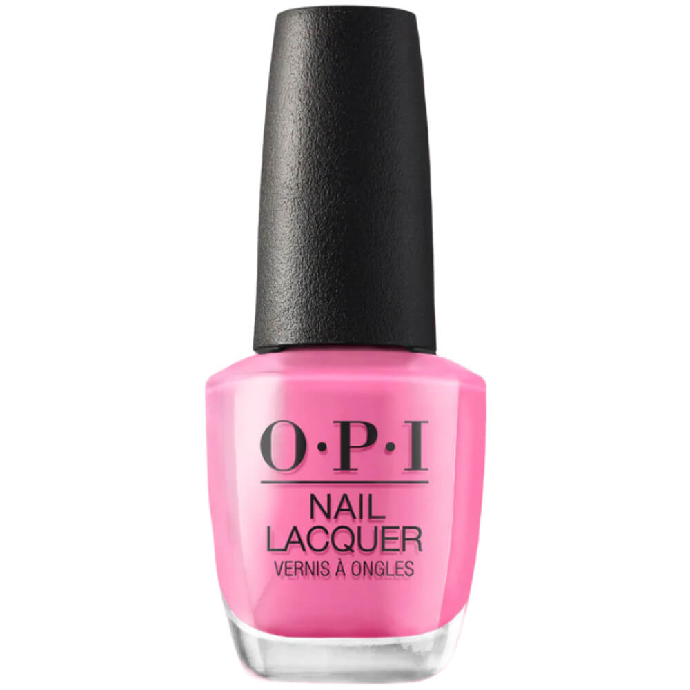 OPI Nail Polish Bottle | Two-timing the Zones (F80) | Cotton Candy Pink