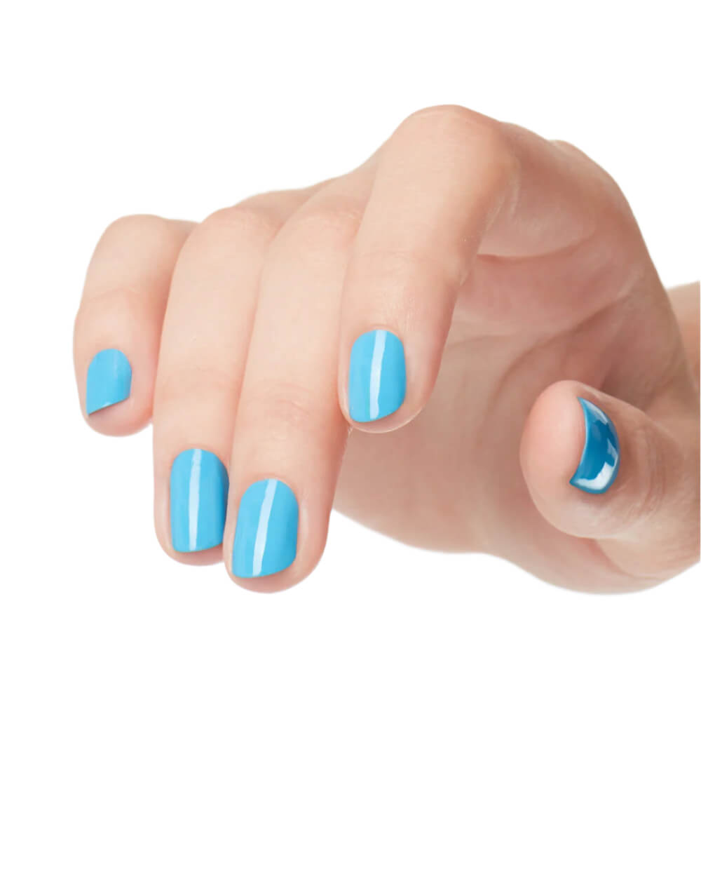 OPI Nail Polish | No Room for the Blues | Finger Nails with Colour