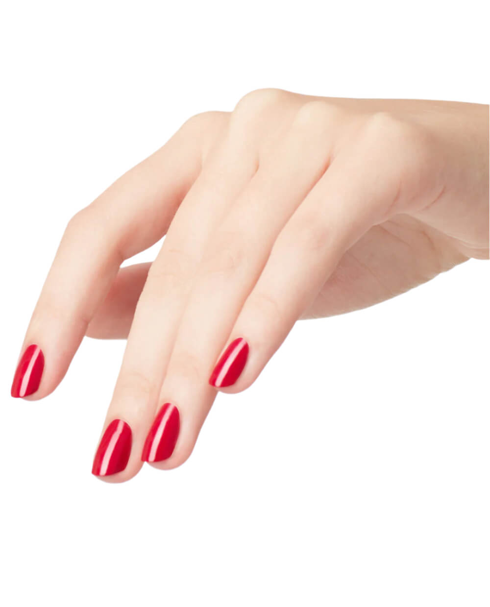 OPI Nail Polish | OPI Red | Finger Nails with Colour