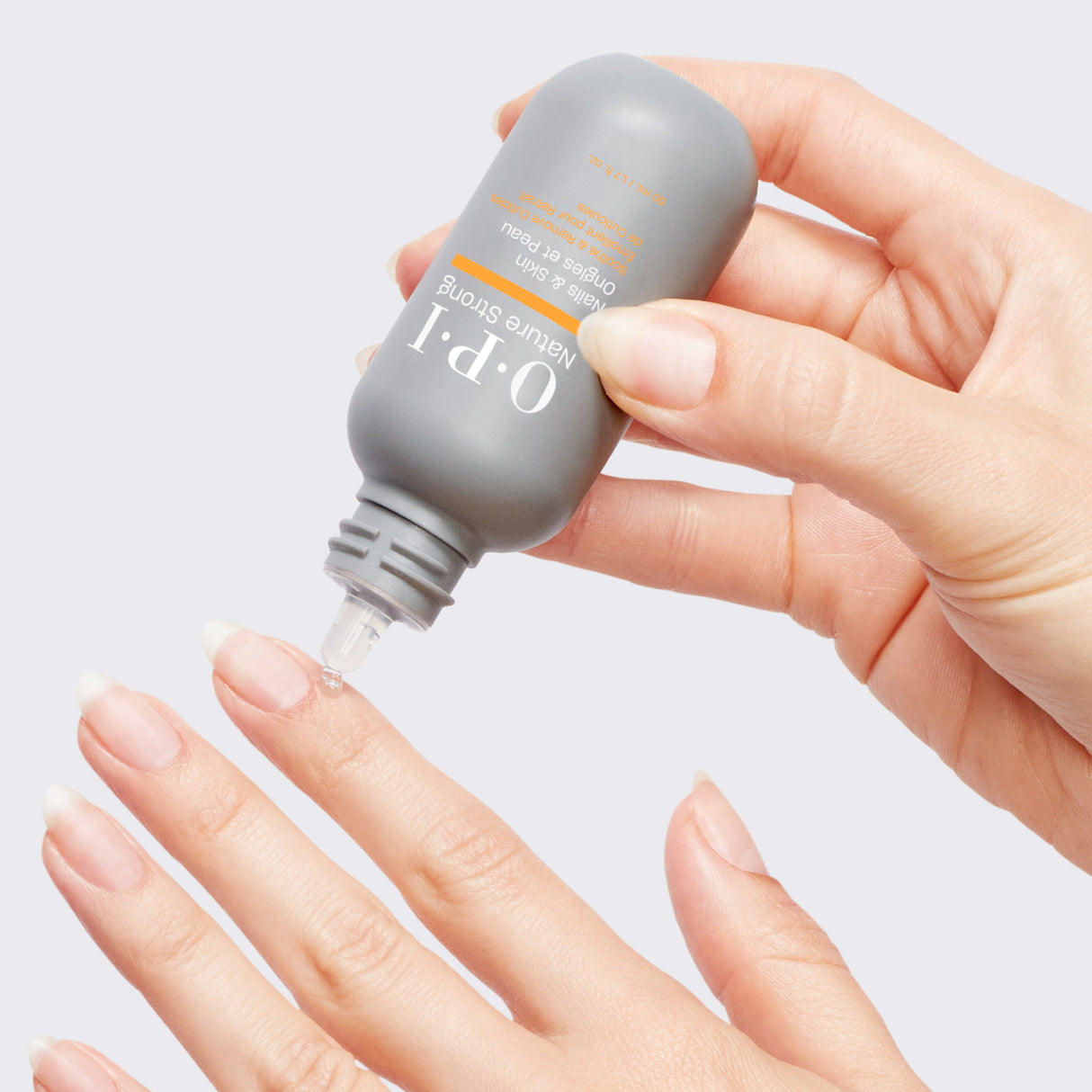 OPI Nature Strong Nails & Skin - Soothe & Remove Cuticles 50ml Product Application On Cuticle