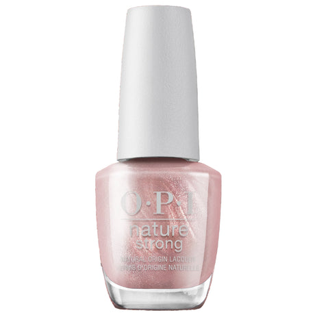 OPI Nature Strong Polish 15ml Bottle Intentions Are Rose Gold