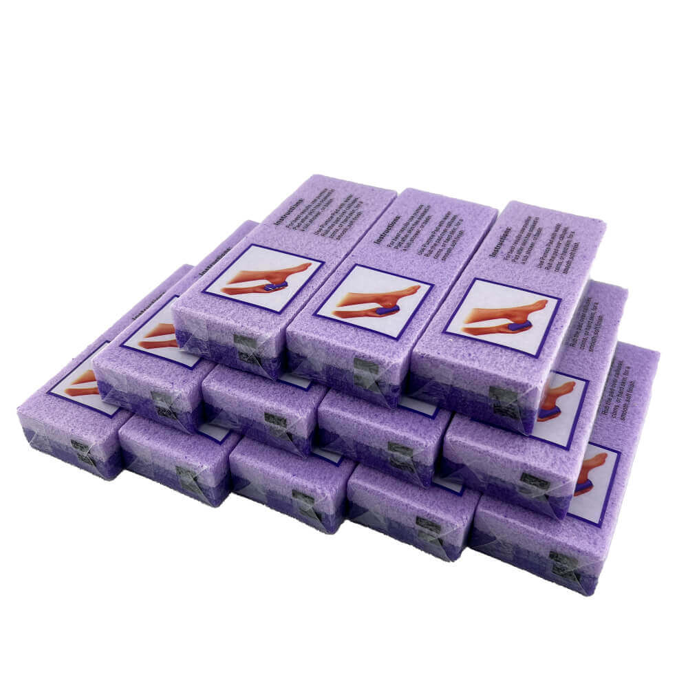 Purple Pumice Sponge Pack of 12 Pads