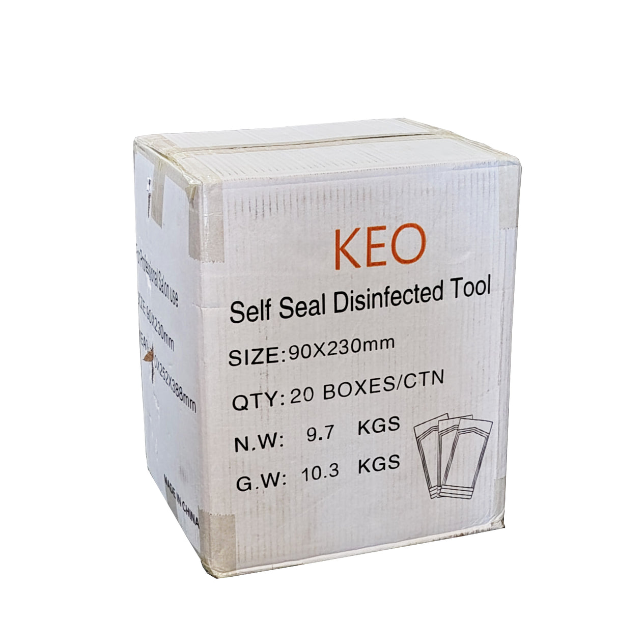 Self-Seal Sterilization Pouch (20packs) Box