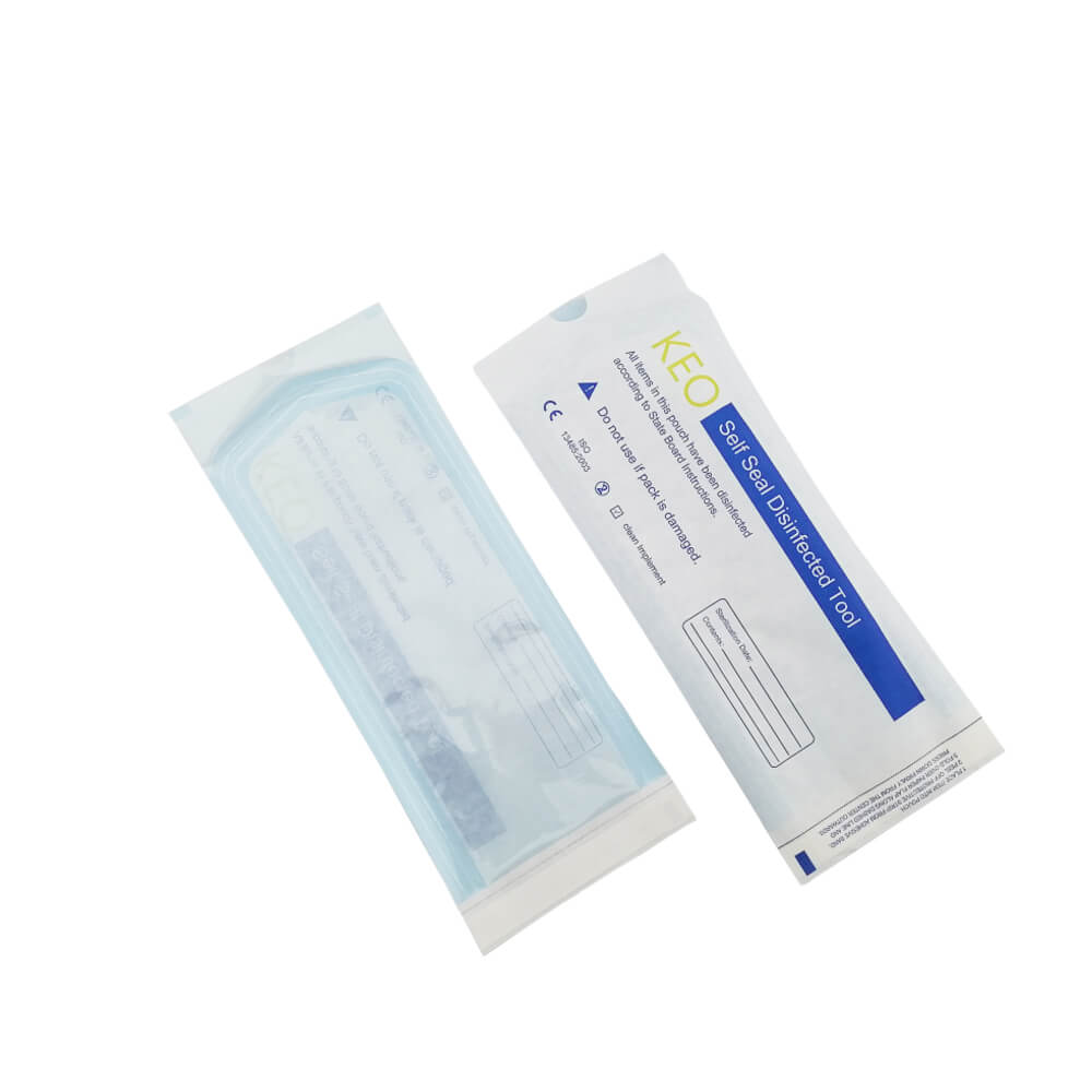 Self-Seal Sterilization Single Pouch Front and Back View