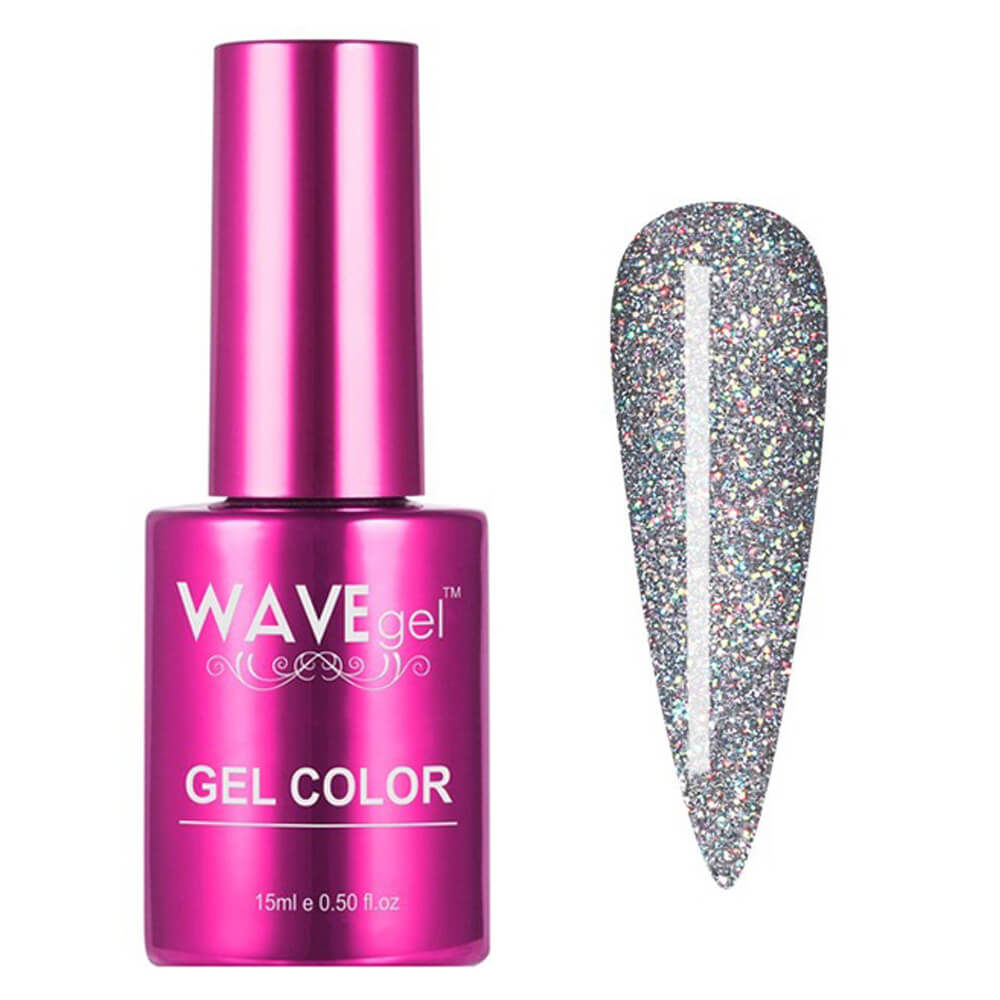 WaveGel Gel Polish Princess Collection WP117 Wake Up Glitter