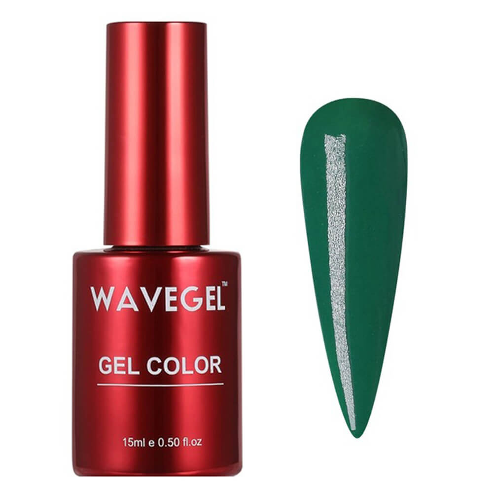 WaveGel Gel Polish Queen Collection WQ100 Emerald Green