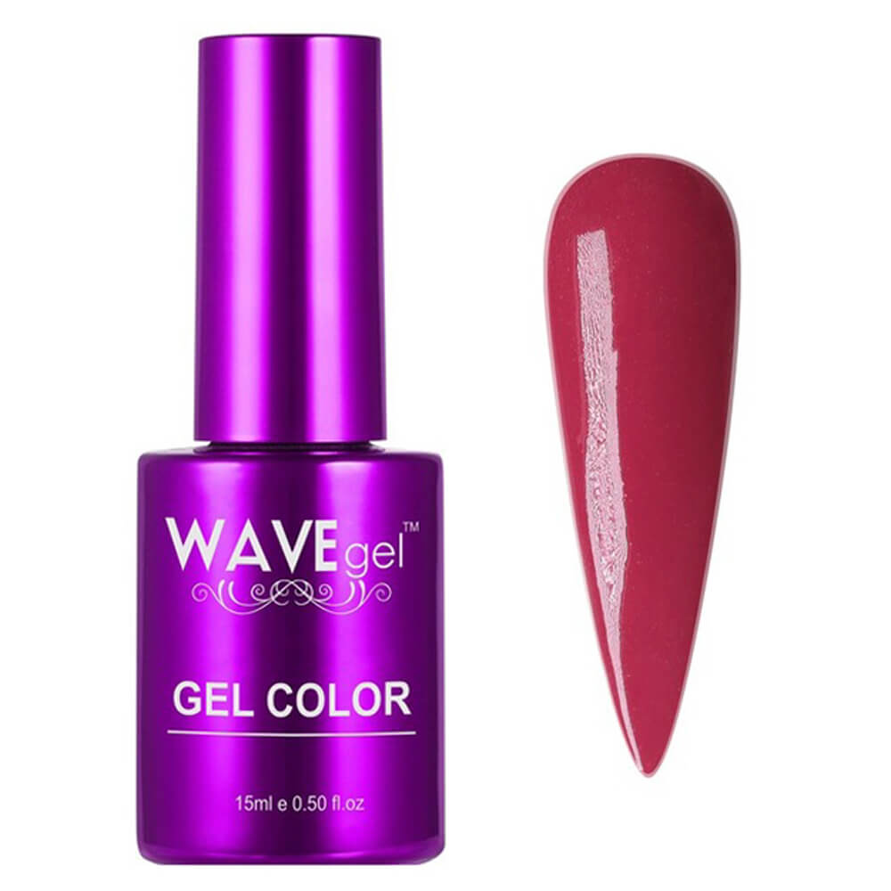 WaveGel Gel Polish Simplicity Collection P155 Red All Over