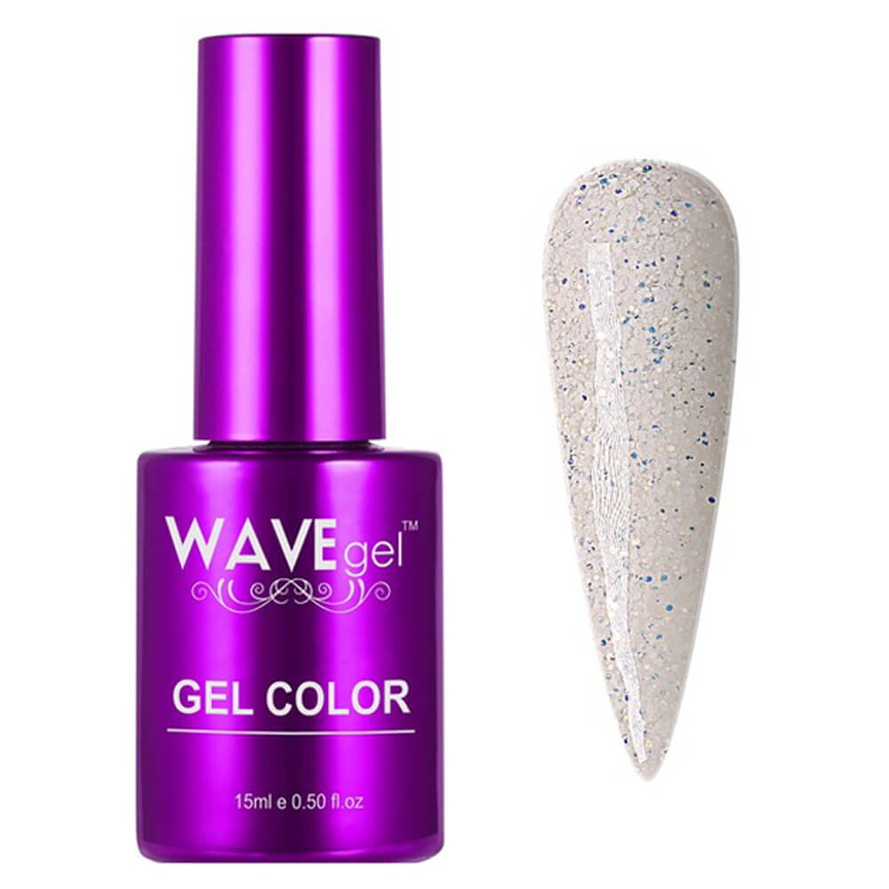 WaveGel Gel Polish Simplicity Collection P202 Flashing Blue Lights