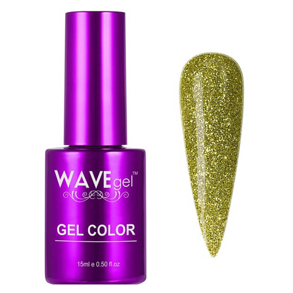 WaveGel Gel Polish Simplicity Collection P209 Attire Is Gold