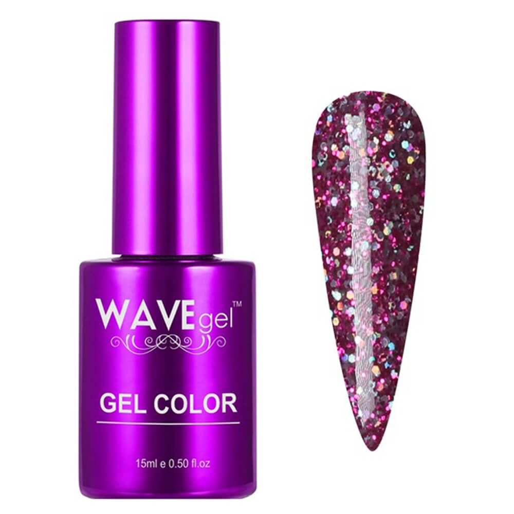 WaveGel Gel Polish Simplicity Collection W100 Purple Pegasus