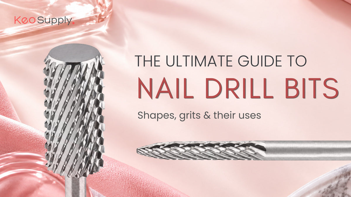 The Ultimate Guide to Nail Drill Bits: Shapes, Grits & Their Uses