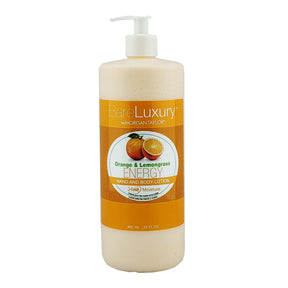 BareLuxury Hand and Body Lotion - Orange & Lemongrass 960ml 32oz Bottle