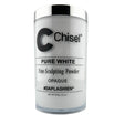 Chisel Acrylic Powder 22oz Pure White Shade