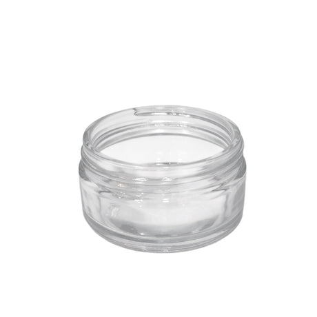 Clear Glass Powder Jar 50ml With No Lid