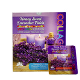 CollagenSpa 4 Step Pedicure Tray - Honey Sweet Lavender Dreams Box of 24pcs