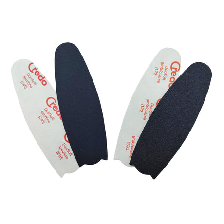 Credo DuoSoft Foot File Replacement File Strips (4pcs) Front View