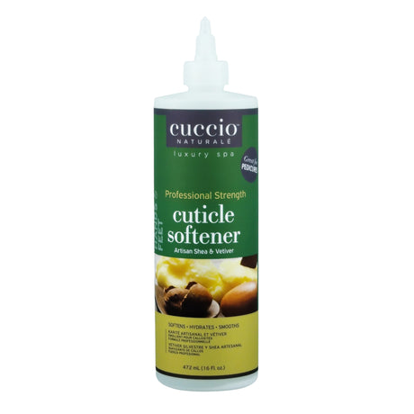 Cuccio Artisan Shea And Vetiver Cuticle Softener 472ml 16oz Front View
