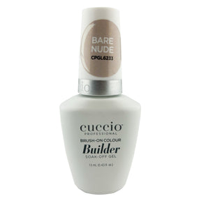 Cuccio Brush On Builder Gel With Calcium - Bare Nude Bottle 13ml 0.43oz 