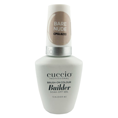 Cuccio Brush On Builder Gel With Calcium - Bare Nude Bottle 13ml 0.43oz 