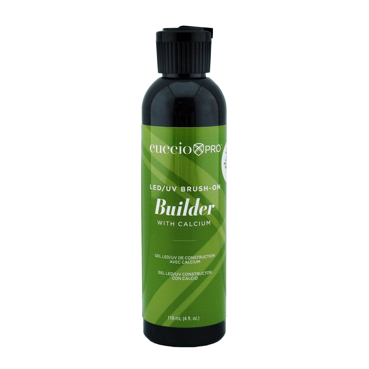 Cuccio Brush On Builder Gel With Calcium - Clear Bottle 118ml 4oz
