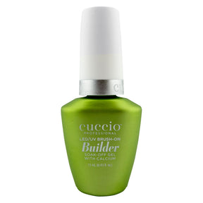 Cuccio Brush On Builder Gel With Calcium - Clear Bottle 13ml 0.43oz