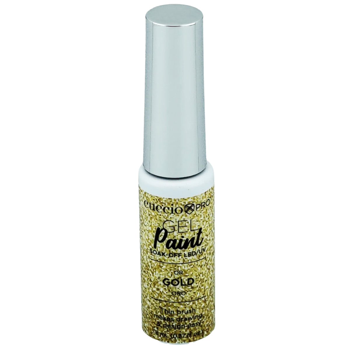 Cuccio Nail Art Gel Paint 8ml Bottle - Gold