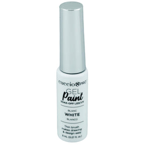 Cuccio Nail Art Gel Paint 8ml Bottle - White