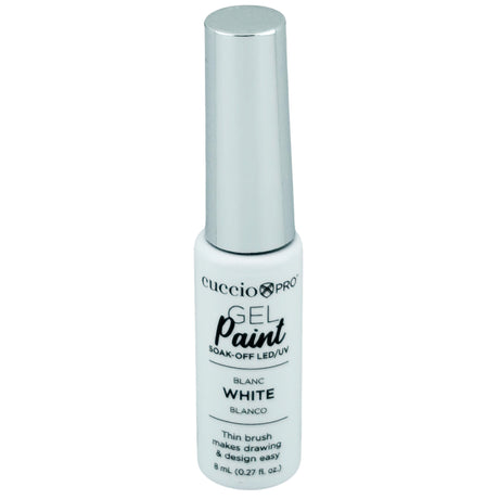 Cuccio Nail Art Gel Paint 8ml Bottle - White