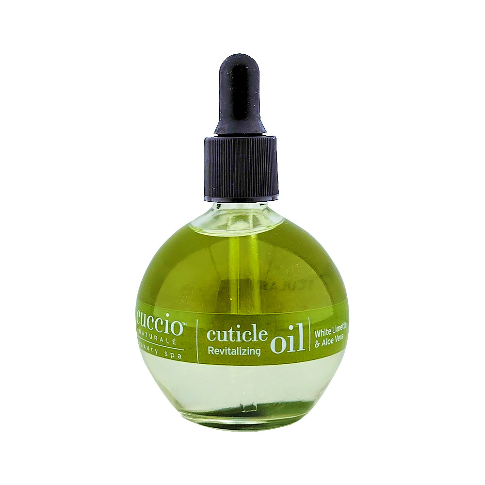 Cuccio Naturale Cuticle Revitalizing Oil white Limetta & Aloe Vera Bottle 75ml 2.5oz