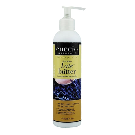 Cuccio Naturale Lyte Body Butter Lotion - Lavender and Chamomile 237ml 8oz