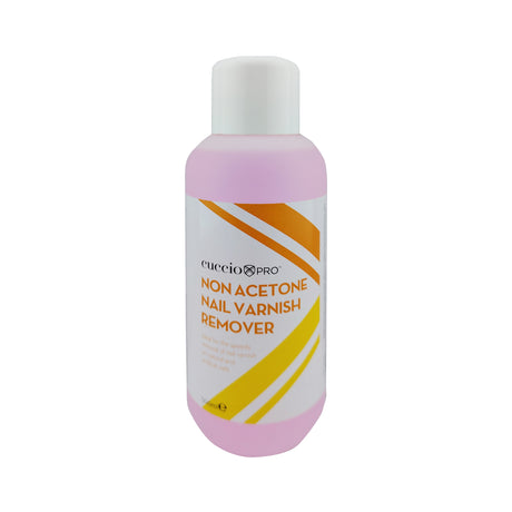 Cuccio Non Acetone Nail Polish Remover 500ml 16oz Front View