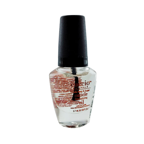 Cuccio Revitalising Mini Cuticle Oil - Vanilla Bean & Sugar 3.7ml 0.125oz Side View