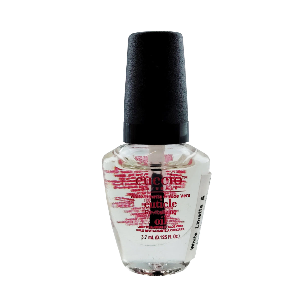 Cuccio Revitalising Mini Cuticle Oil - White Limetta & Aloe Vera 3.7ml 0.125oz Front View