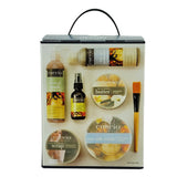 Cuccio Vanilla Bean & Sugar Scentual Spa Experience Kit Box Back View