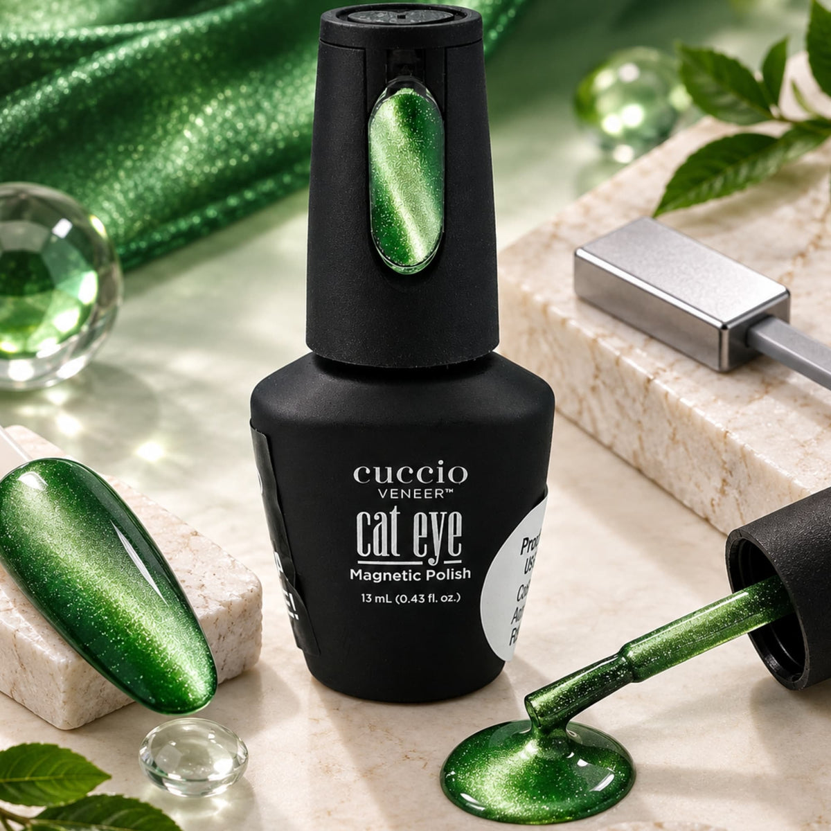 Cuccio Veneer Cat Eyes Magnetic Gel Polish 13ml - Cat-Itude AI Image