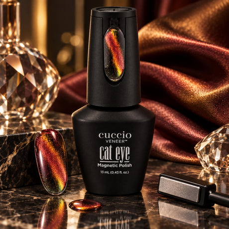 Cuccio Veneer Cat Eyes Magnetic Gel Polish 13ml - Hiss & Tell AI Image