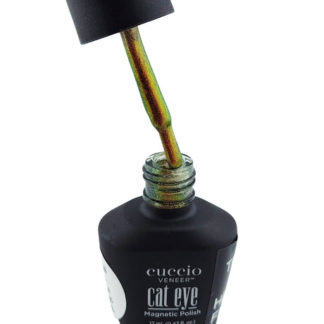 Cuccio Veneer Cat Eyes Magnetic Gel Polish 13ml - Hiss & Tell Colour Demo