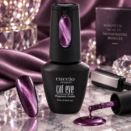 Cuccio Veneer Cat Eyes Magnetic Gel Polish 13ml - Pawdon Me AI Image