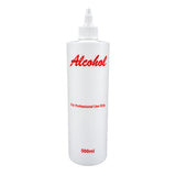 Empty Plastic Natural HDPE Bottle 500ml - Alcohol
