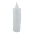 Empty Plastic Natural HDPE Bottle 500ml - Blank