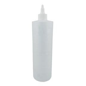 Empty Plastic Natural HDPE Bottle 500ml - Blank